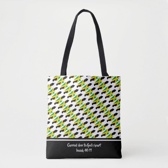 Christian Scripture JAMAICA Isaiah Tote Bag (Front)