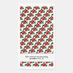 Christian Scripture KENYA FLAG Paper Guest Towels