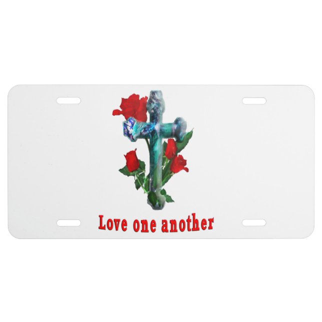 Christian Scripture License Plate (Front)