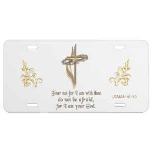 Christian Scripture License Plate
