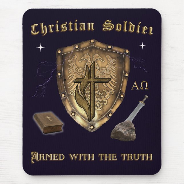 Christian Scripture Mouse Pad (Front)