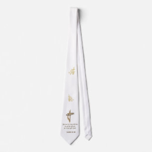 Christian Scripture Neck Tie