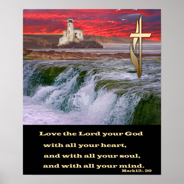 Christian Scripture Poster (Front)