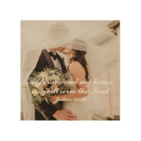 Christian Scripture Wedding Photo