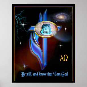 Christian scriptures art poster