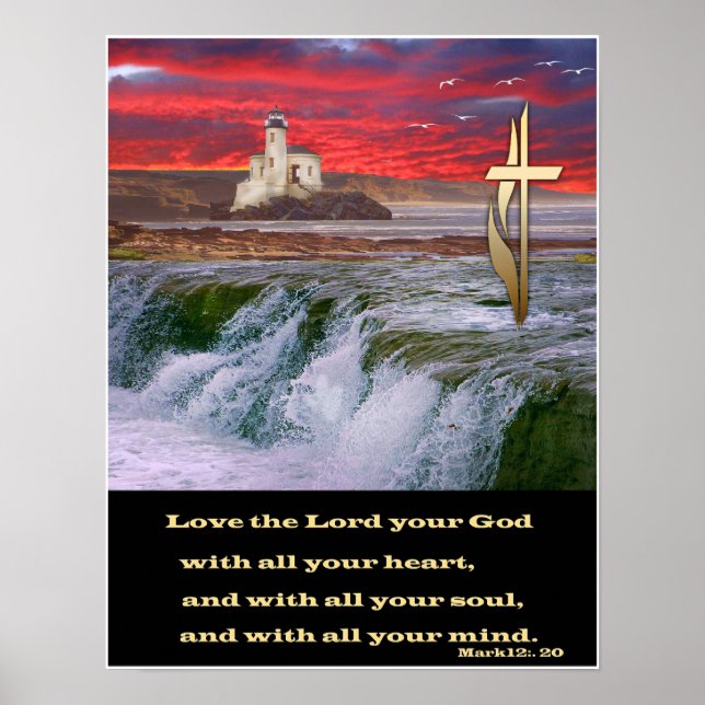Christian scriptures poster (Front)