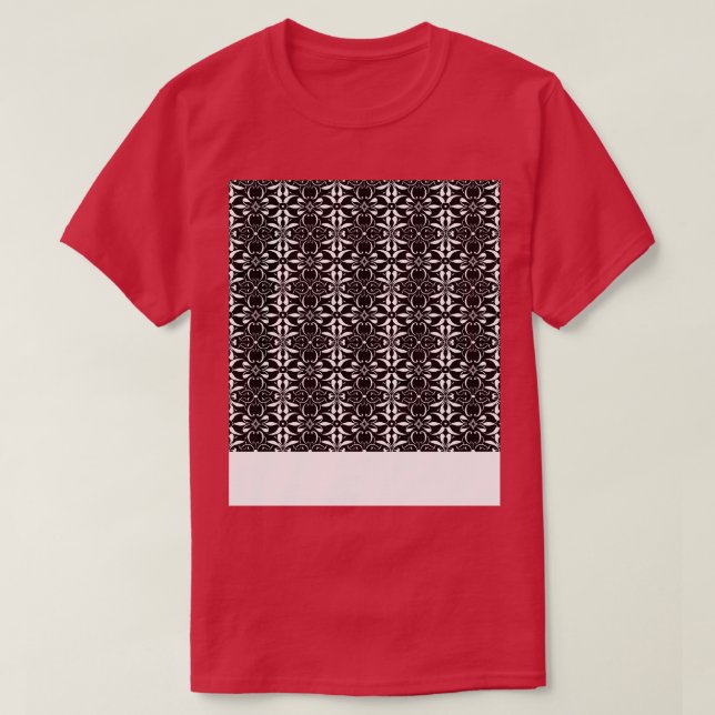 Christian Seamless Pattern Mosaic Religion Gospel  T-Shirt (Design Front)