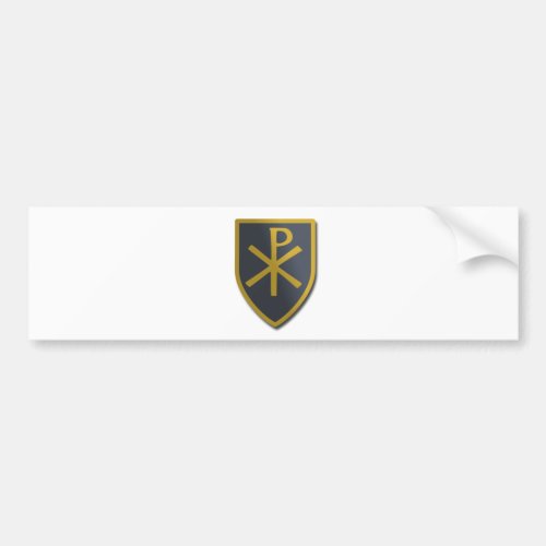 Christian Shield Bumper Sticker