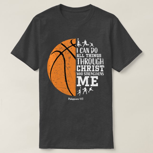Christian Shirts For Boys Basketball Shirt Religio (Design Front)