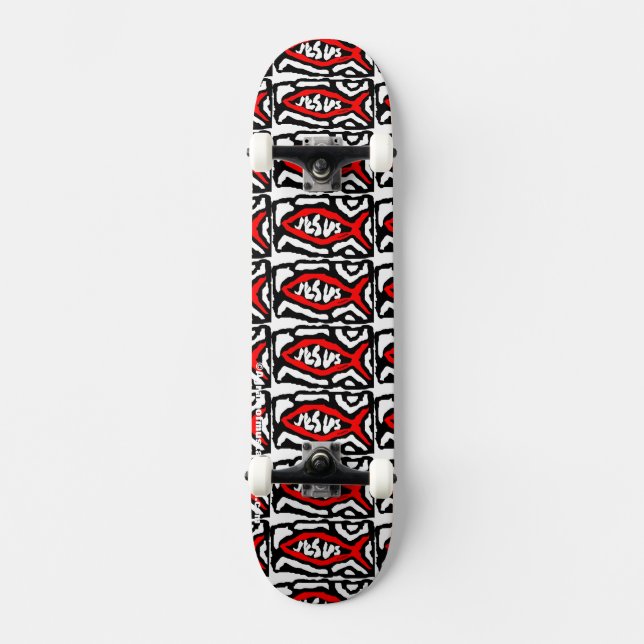 Christian Skateboard Deck (Front)