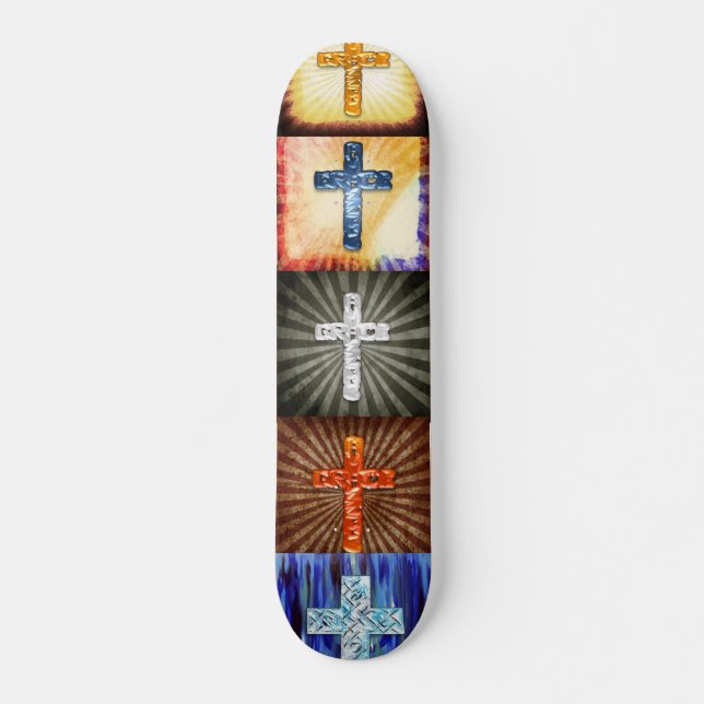 Christian Skateboard Deck (Front)