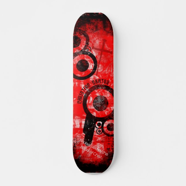 Christian Skater Skateboard Deck (Front)