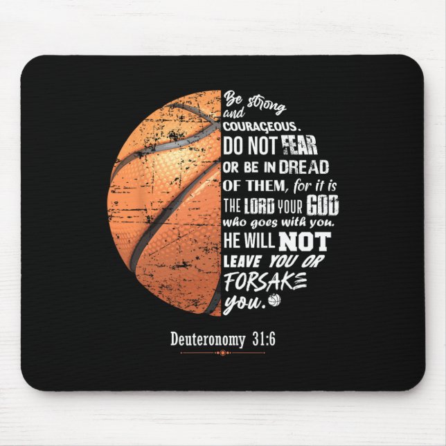 Christian Sketll Deuteronomy Bible Sketll  Mouse Pad (Front)