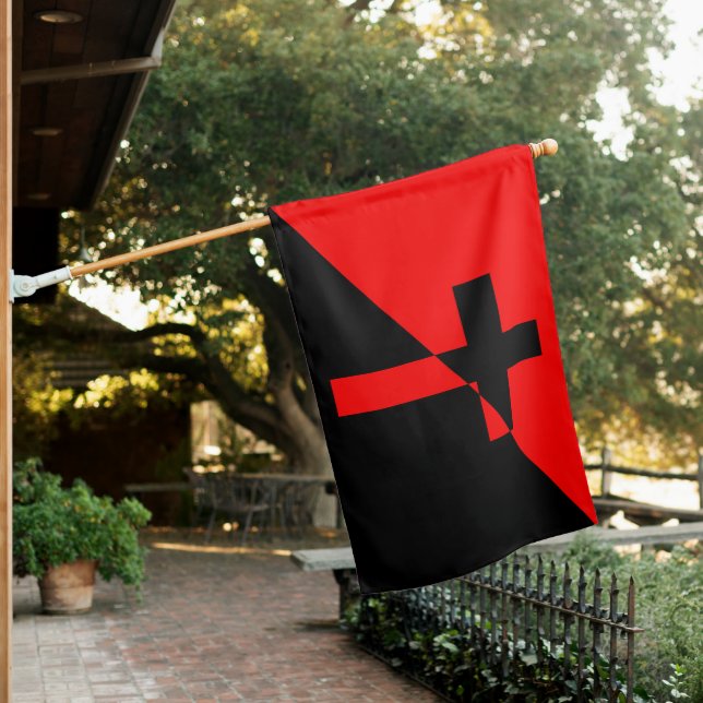 Christian Socialism & Anarchism (Liberation) Flag (In SItu)