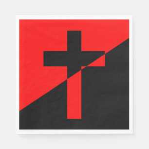 Christian Socialism & Anarchism (Liberation) Flag Napkins