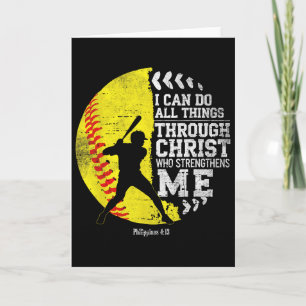 Christian Softll I Can Do All Things Religious Fai Card