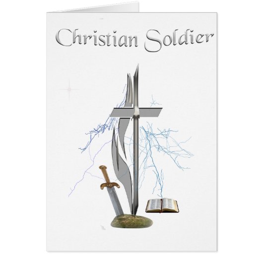 christian soldier cards (Front)