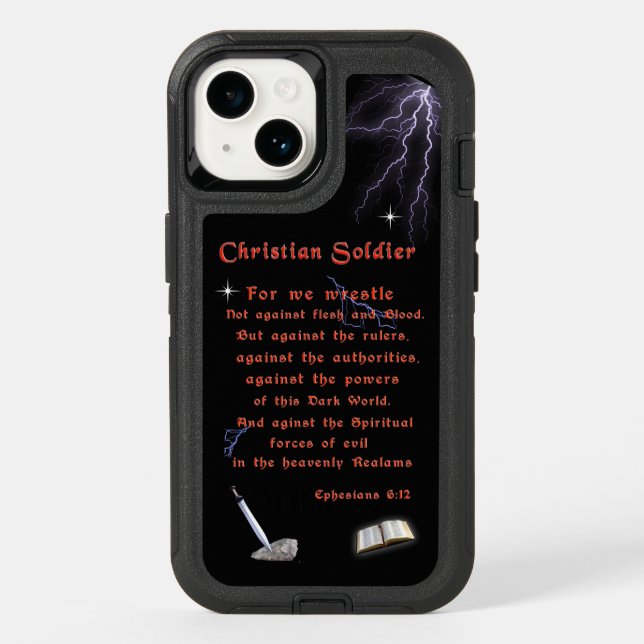 Christian Soldiers Otterbox iPhone Case (Back)