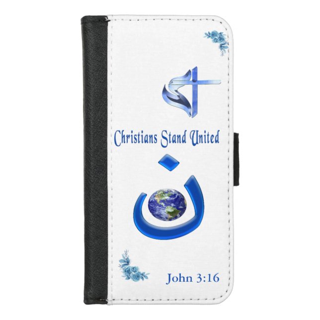 Christian Solidarity iPhone Wallet Case (Front)