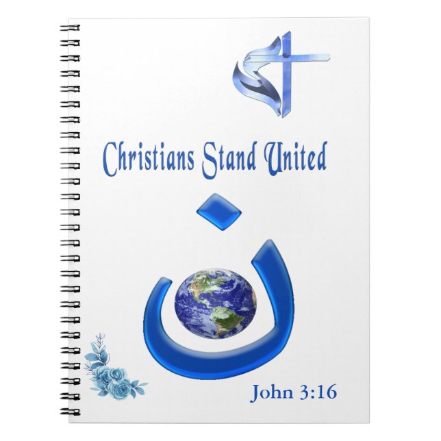 Christian Solidarity Notebook (Front)