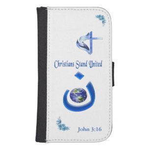Christian Solidarity Galaxy S4 Wallet Case