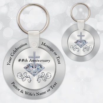 Christian Souvenir Ideas For Church Anniversary Keychain by LittleLindaPinda at Zazzle