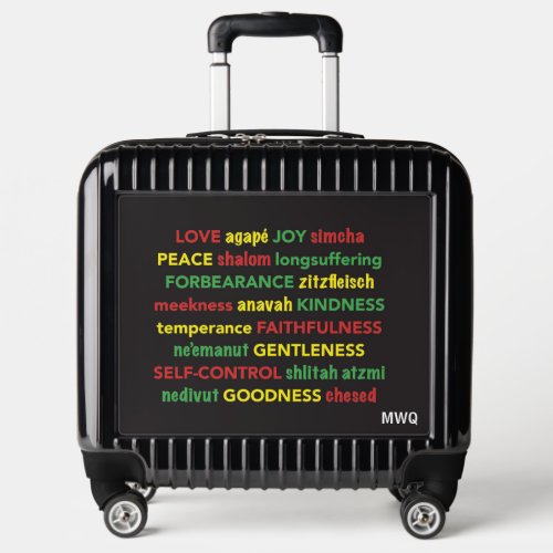 Christian SPIRITUAL FRUIT OF THE SPIRIT Cabin Luggage