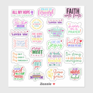Christian Stickers/Envelope Seals Sticker