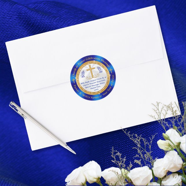 Christian Stickers for Envelope Seals, Favors, etc (Christian Envelope Stickers. Church stickers for envelopes. Personalized Envelope Seals, Stickers.)