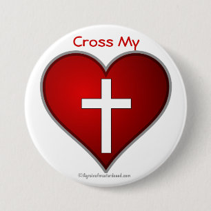 Christian Symbol Button