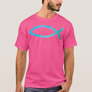 Christian Symbol Jesus Fish Ichthys Ichthus T-Shirt