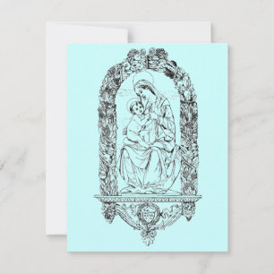 Christian Symbols Invitation