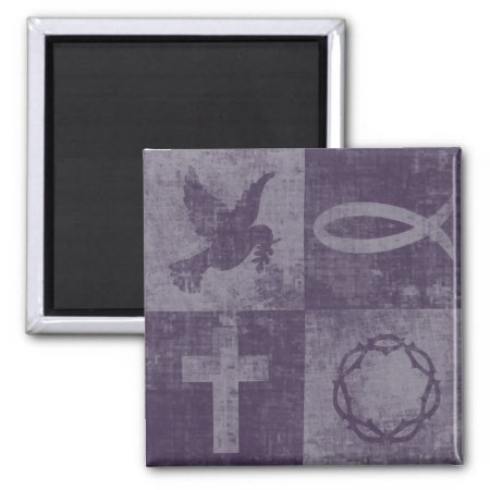 Christian Symbols Magnet