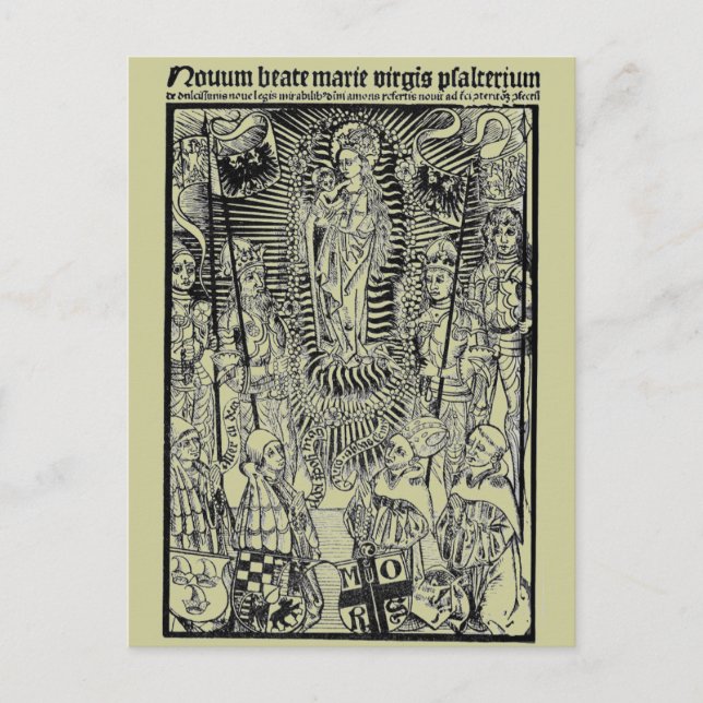 Christian Symbols Postcard (Front)