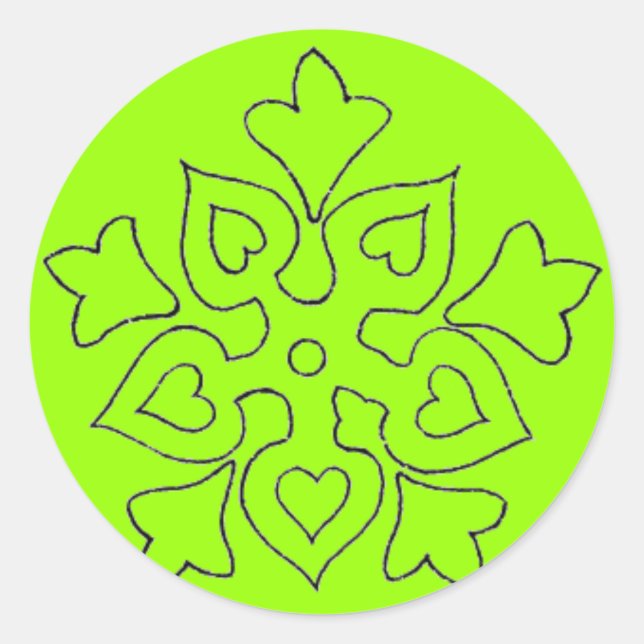 Christian Symbols Sticker (Front)