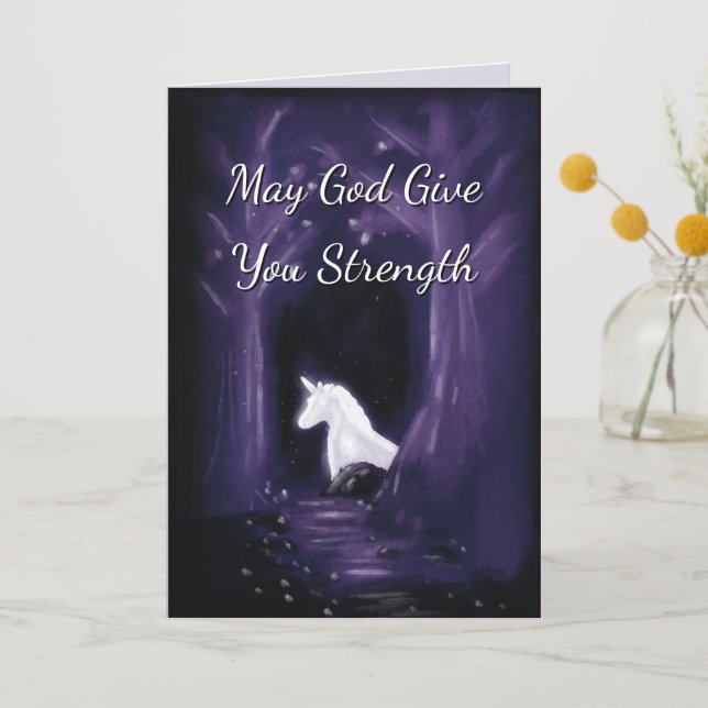 Christian Sympathy Card (Front)