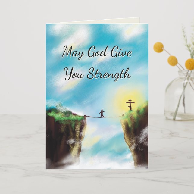 Christian Sympathy Card (Front)