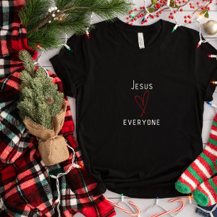 Christian t-shirt for women Jesus loves