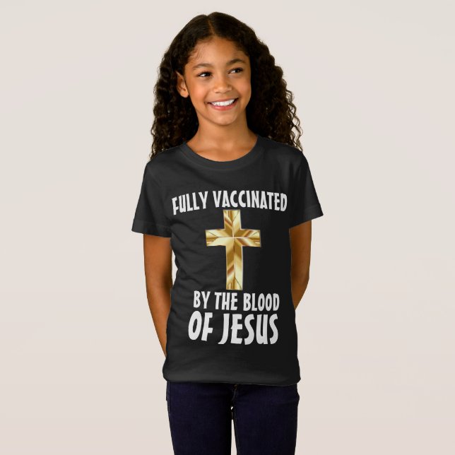 CHRISTIAN T-SHIRTS FOR KIDS, ANTI-VAX (Front Full)