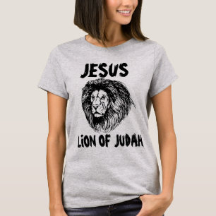 Christian T-shirts, JESUS LION OF JUDAH T-Shirt