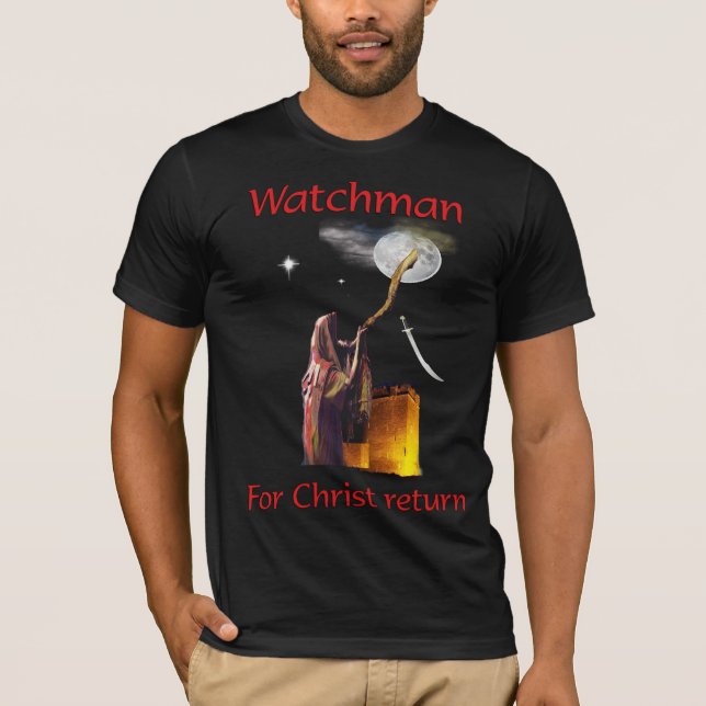 Christian T-shirts Watchman (Front)