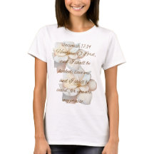 Christian Tee Jeremiah 17:14 beautiful background