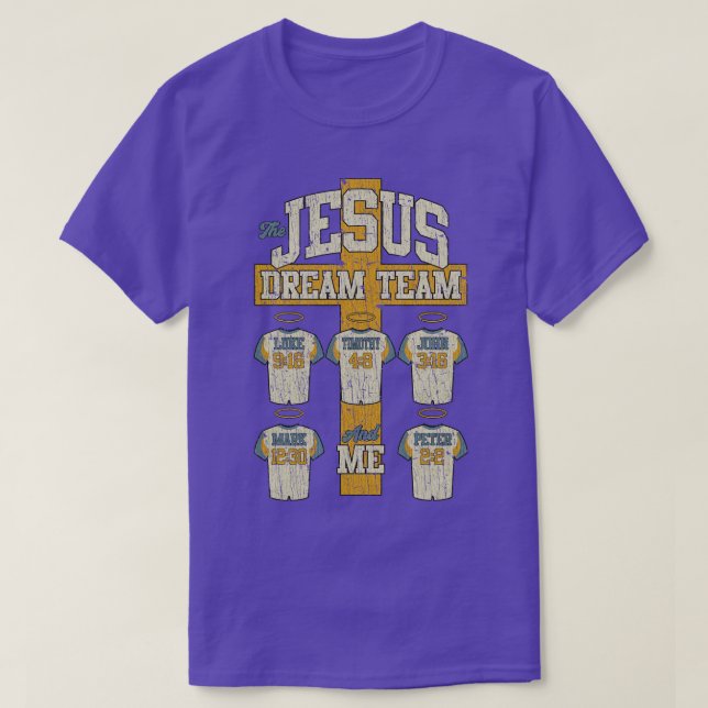 Christian The Jesus Dream Team 2000  T-Shirt (Design Front)