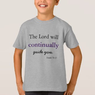 Christian theme the Lord will guide you