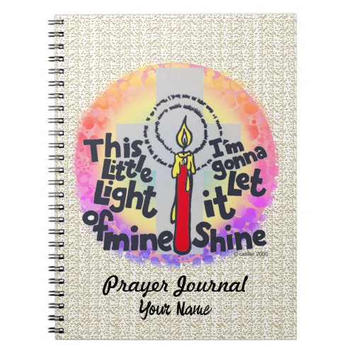 Christian This Little Light Notebook