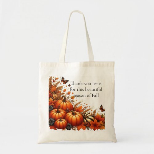 Christian thought and blessings totes