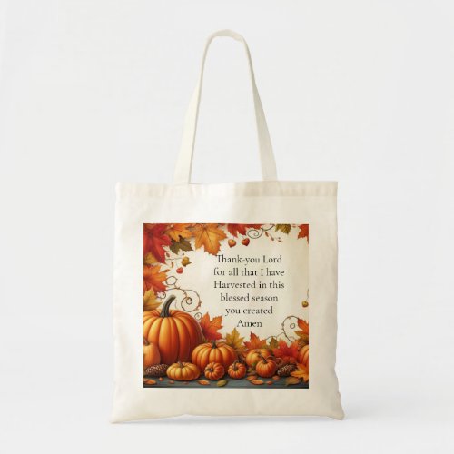 Christian thought and blessings totes