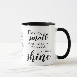 30 OZ JUMBO LATTE MUG LET YOUR LIGHT SHINE