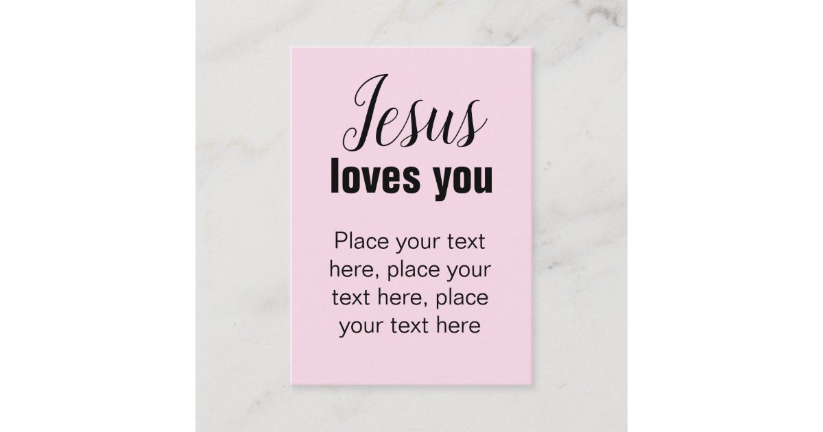 Christian track card template to personalize | Zazzle