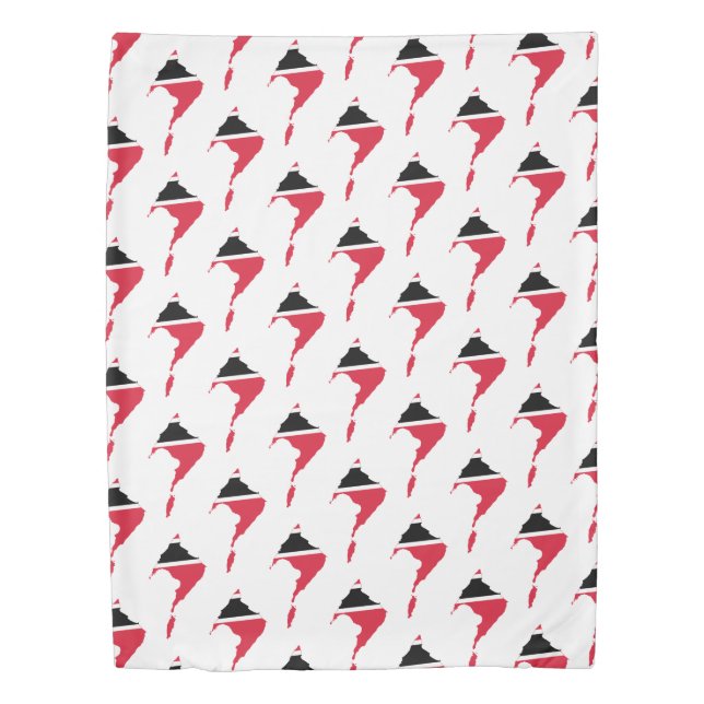 Christian TRINIDAD TOBAGO Blessed Nation Scripture Duvet Cover (Front)